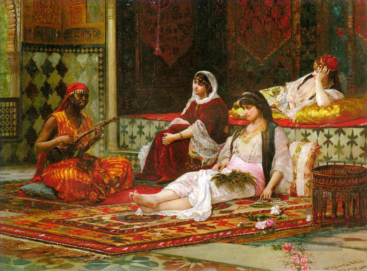 arabischen Damen im Harem Ölgemälde
